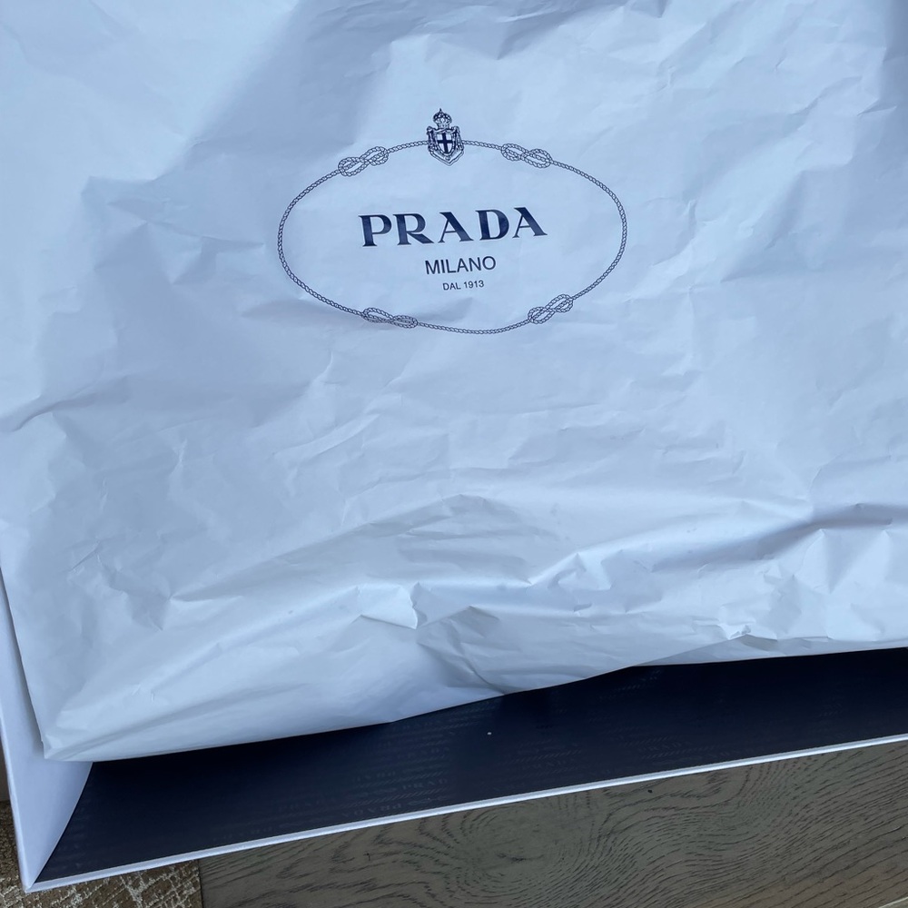 Prada Black Hobo Leather Bag - Picture 6 of 11